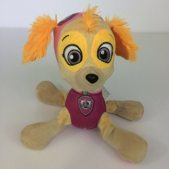 Nickelodeon Paw Patrol Skye Plush 8" Stuffed Animal Puppy Dog Toy Spin Master - Picture 4 of 11